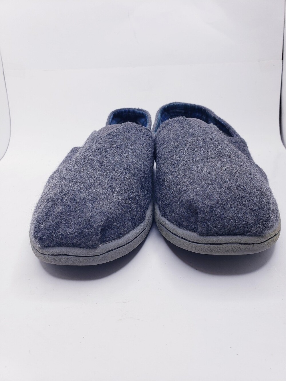 Bobs Skechers Gray Dual Density Memory Foam Slip On Casual Flats Women's Size 9 - Picture 5 of 12